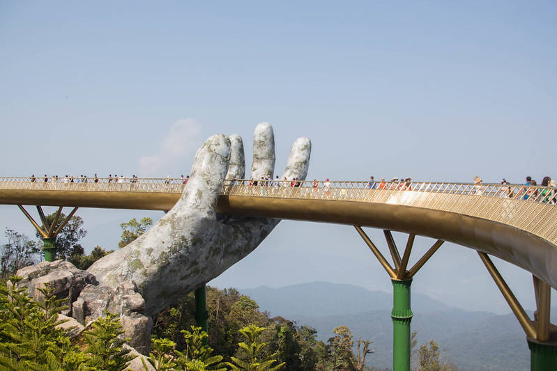 Golden Hand Bridge, Vietnam