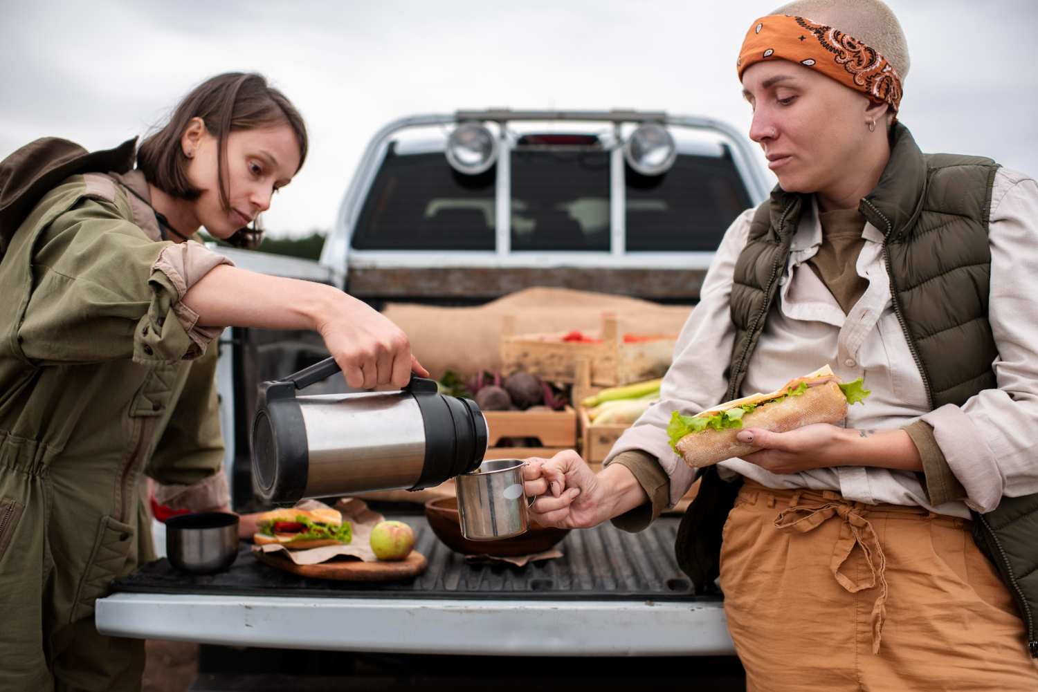 Backpacking lunch