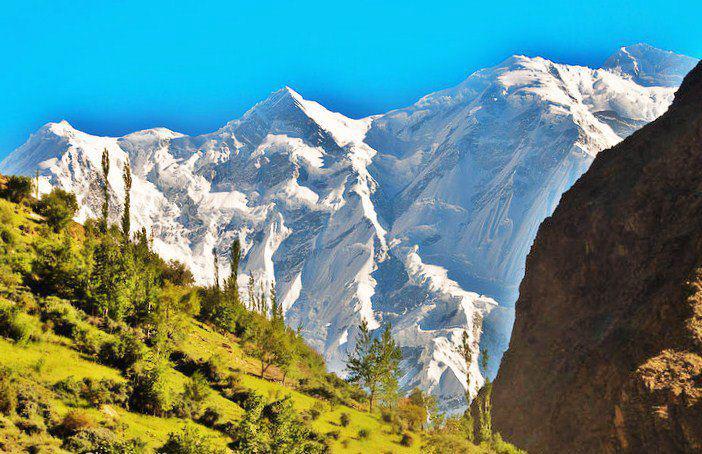 Rakaposhi peak (7788 M)Hunza Pakistan