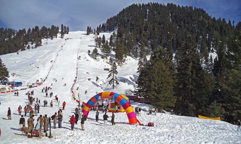 Malam Jabba Swat, Ski Resort