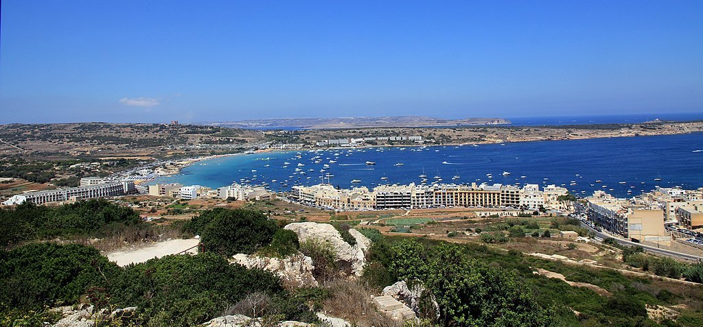 Mellieha Bay view, Malta