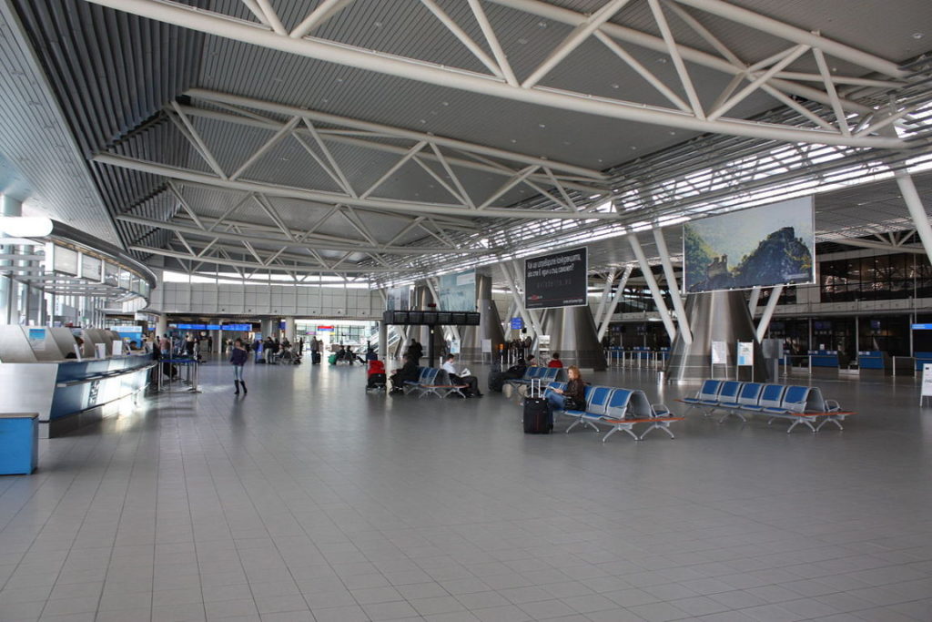 Inside Sofia Airport, Bulgaria