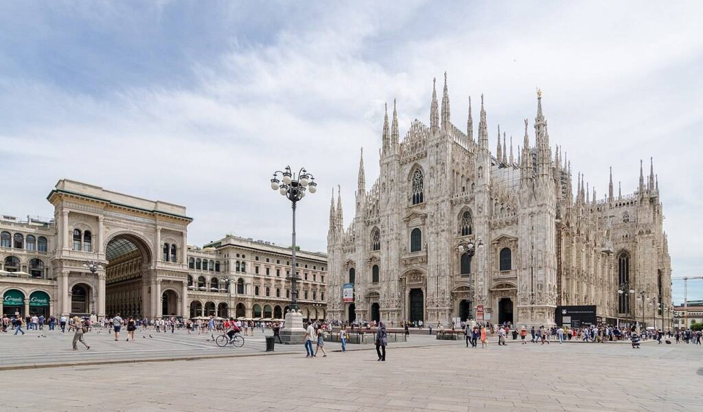 Duomo Cathedral and Galleria Vittorio Emanuele Milan