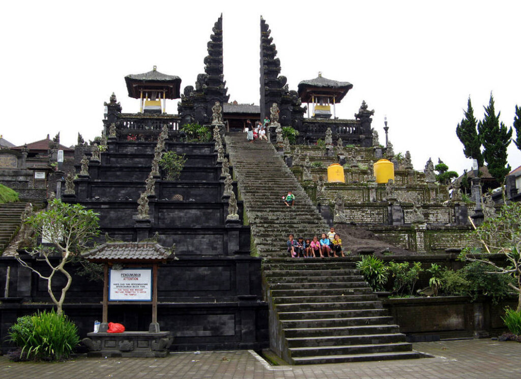 Pura Penataran Agung in Besakih, Bali Indonesia