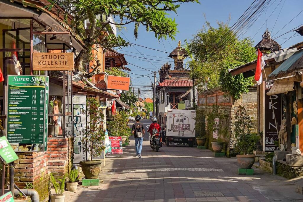 Ubud town, Bali Indonesia