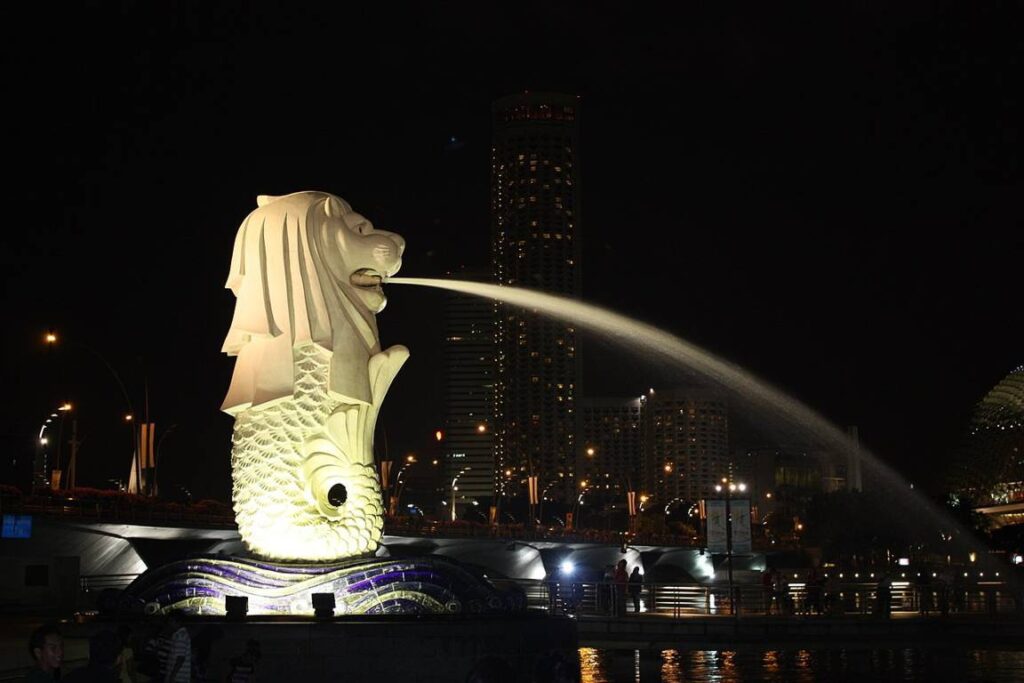 Merlion park Singapore