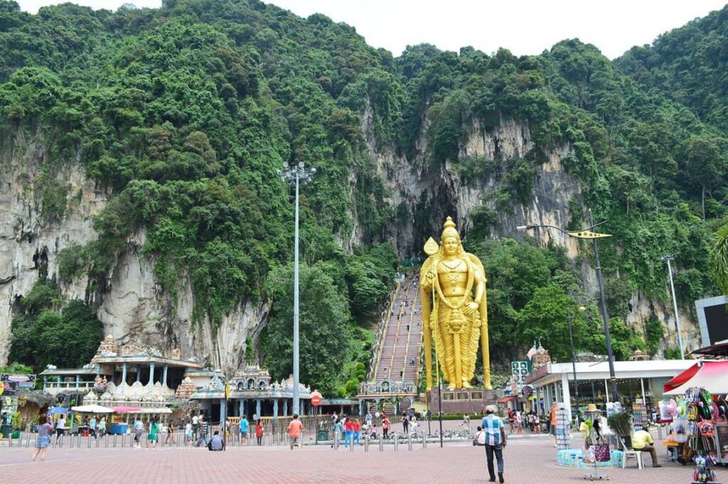 Statue of Murugan, Batu caves, Kuala Lumpur, Malaysia