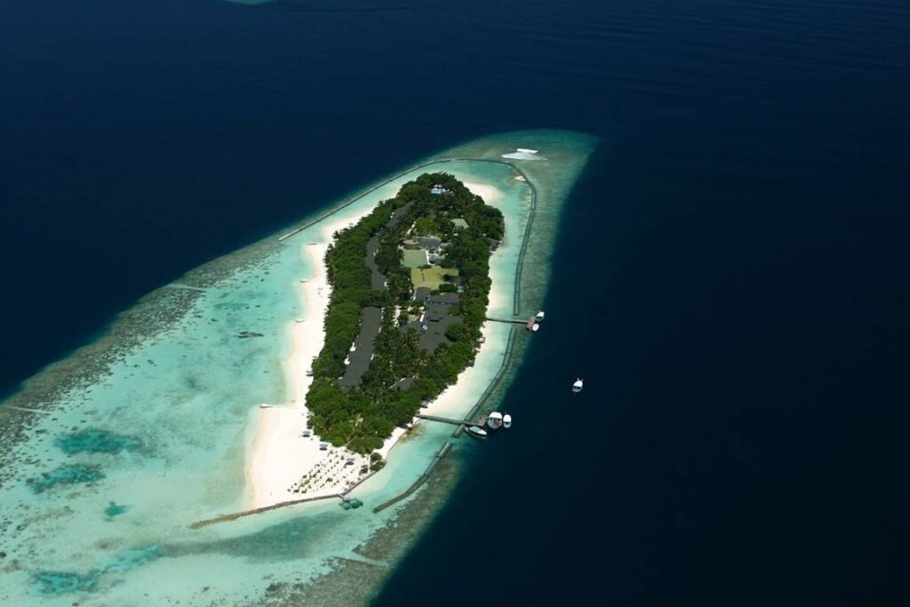 Maldives resort Island
