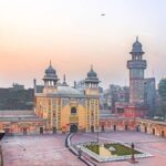 Courtyard of Wazir Khan Mosque, Lahore