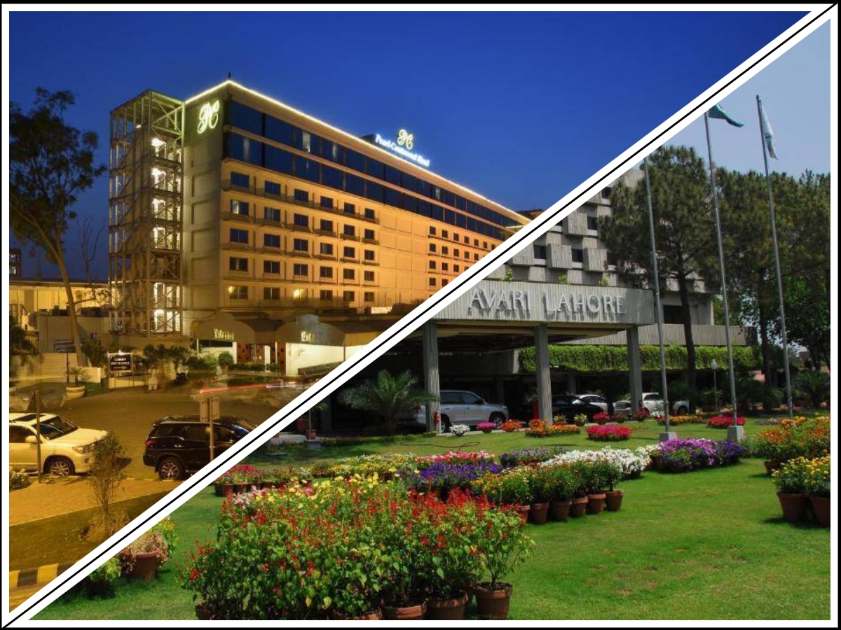 Hotels on Mall road, Lahore