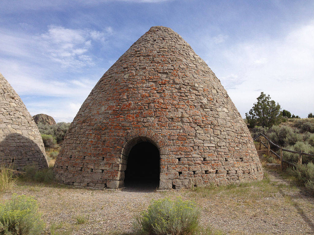 Oven in Ward Charcoal Ovens State Historic Park US