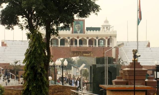 Wagah Border of Pakistan with India