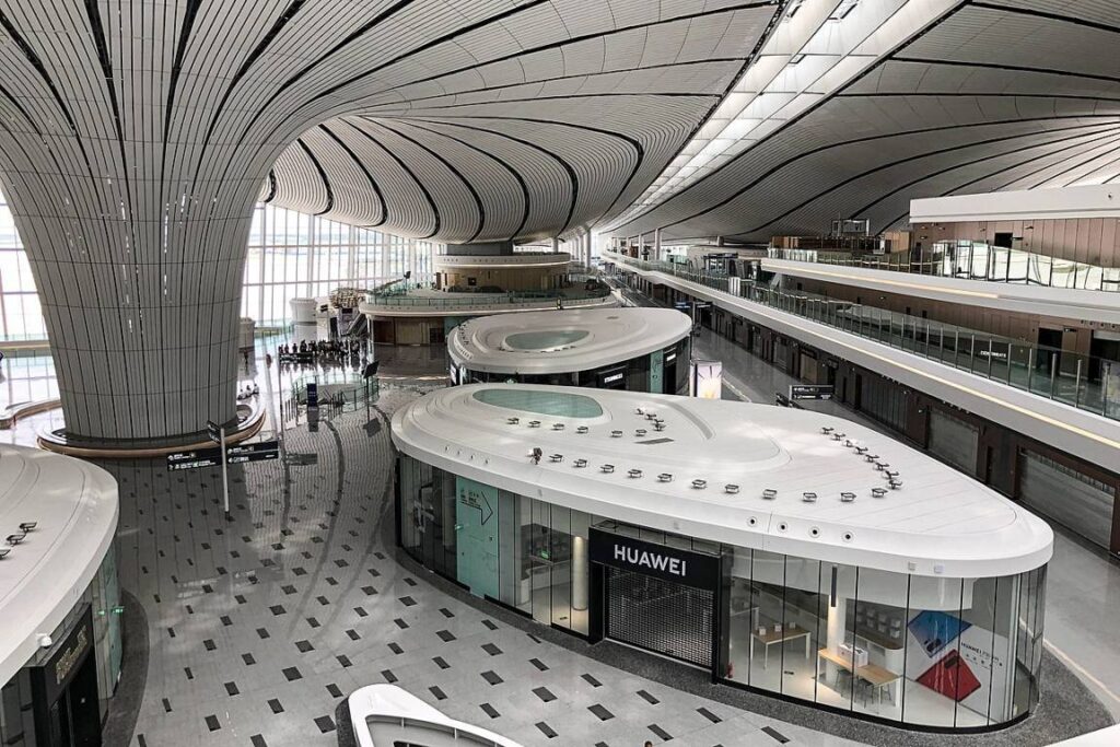 Concourse of Beijing Daxing International Airport